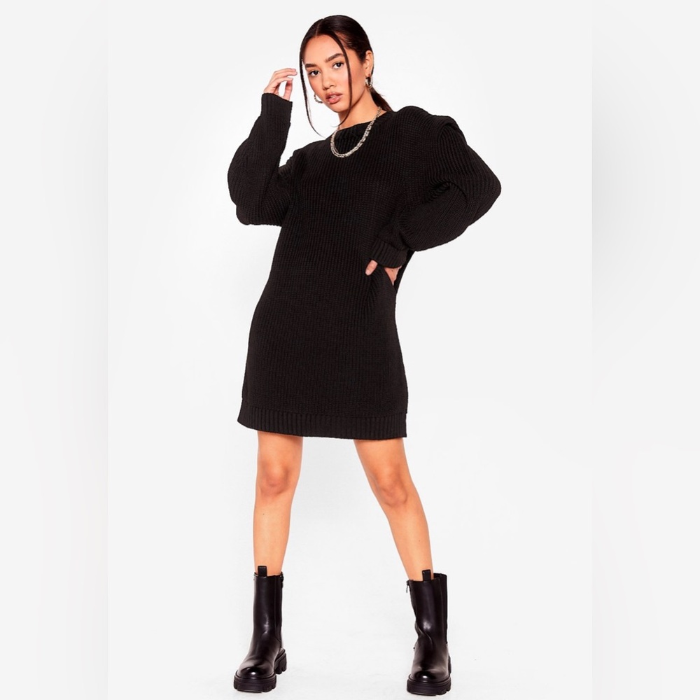 Nasty Gal Mini Sweater Dress